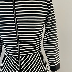 Black & White Skater Dress